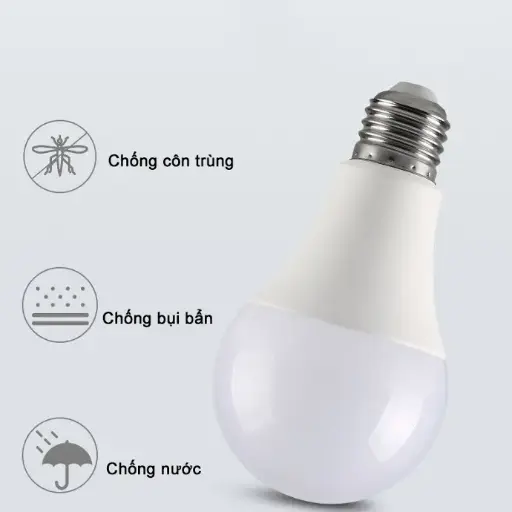 [HPLB7T] BÓNG BULB NẤM 7W ánh sáng trắng hoặc vàng