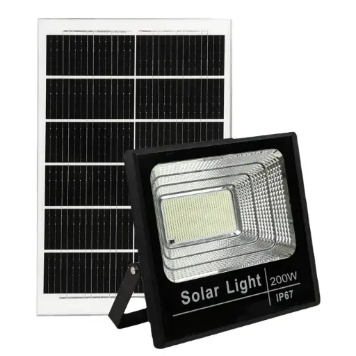 [HPNLMT-200T] Đèn LED chiếu sáng năng lượng mặt trời 200W